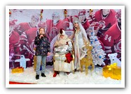 Раздача подарков от Деда Мороза