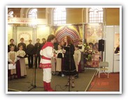 Иван Самоваров на православной выставке